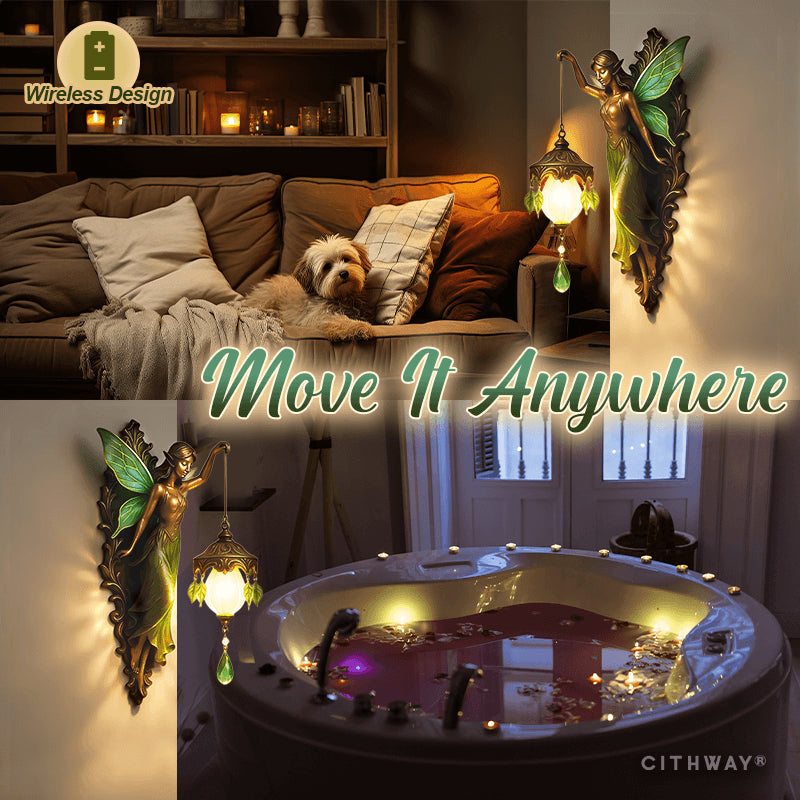 🧚♂️Magical Fairy Lamp Wall Accent