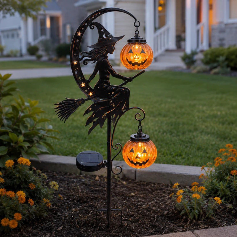 🎃 Halloween Early Bird Sale | 49% OFF Pumpkin Moon Garden Stake Light