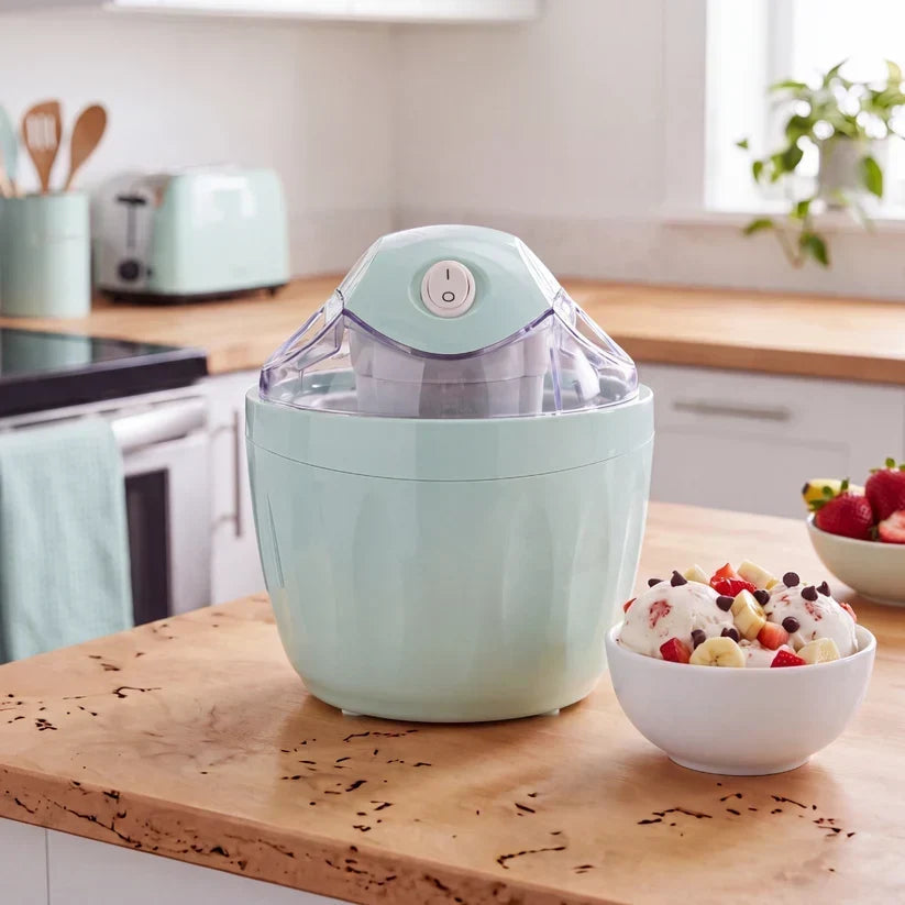 🎁Mini Homemade Ice Cream Maker 🍦 Personal Frozen Dessert Machine