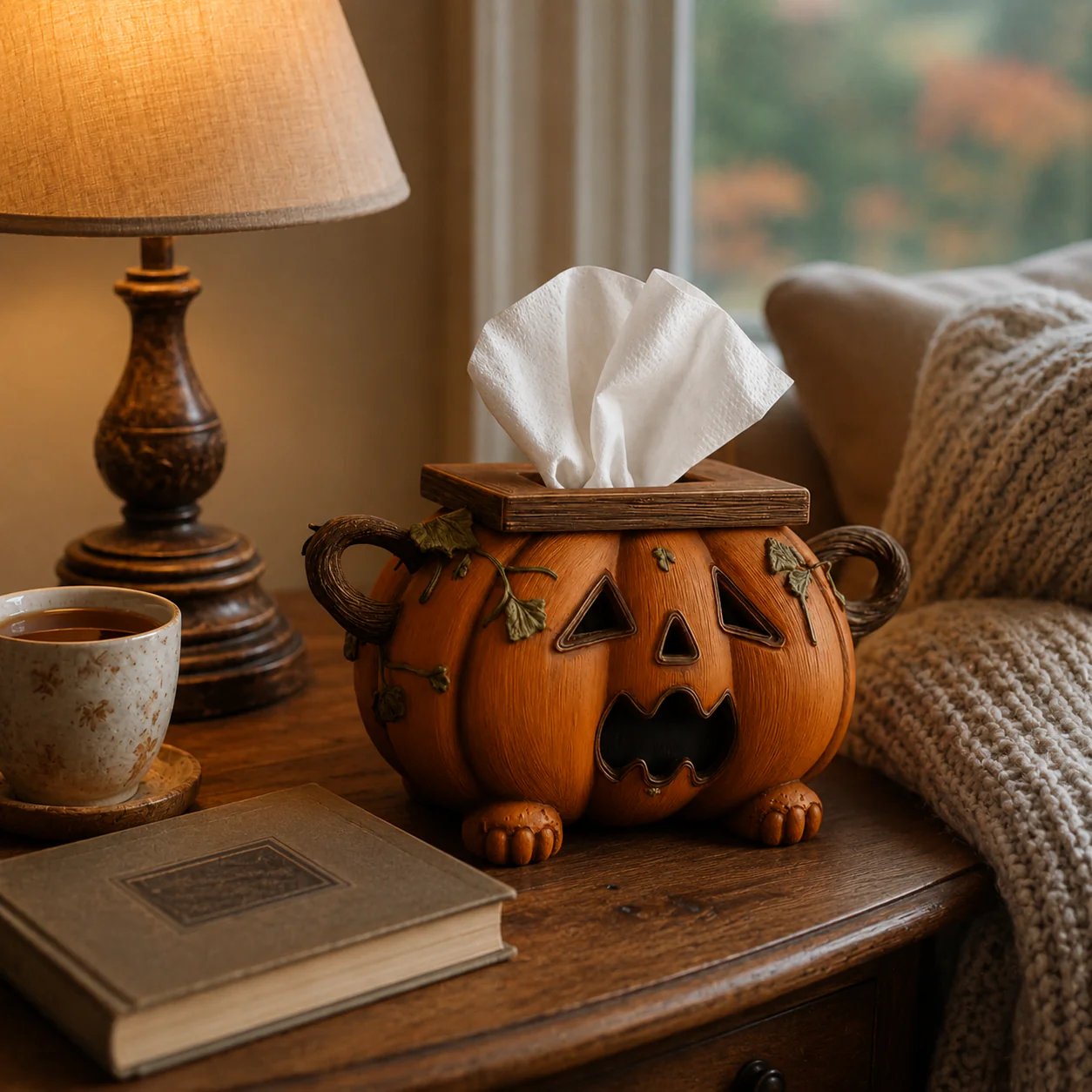 🎃Pumpkin Tissue Box Cover🧻