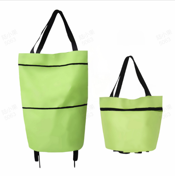 🎁Last Day Promotion 50% OFF🛒 Foldable Grocery Cart Bag – The Rolling Shopping Bag That Saves Your Back