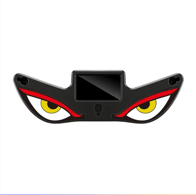 ๐ Devil eye LED effect, high visibility at night! โ๏ธ Solar + Type-C dual charging, no wiring needed!