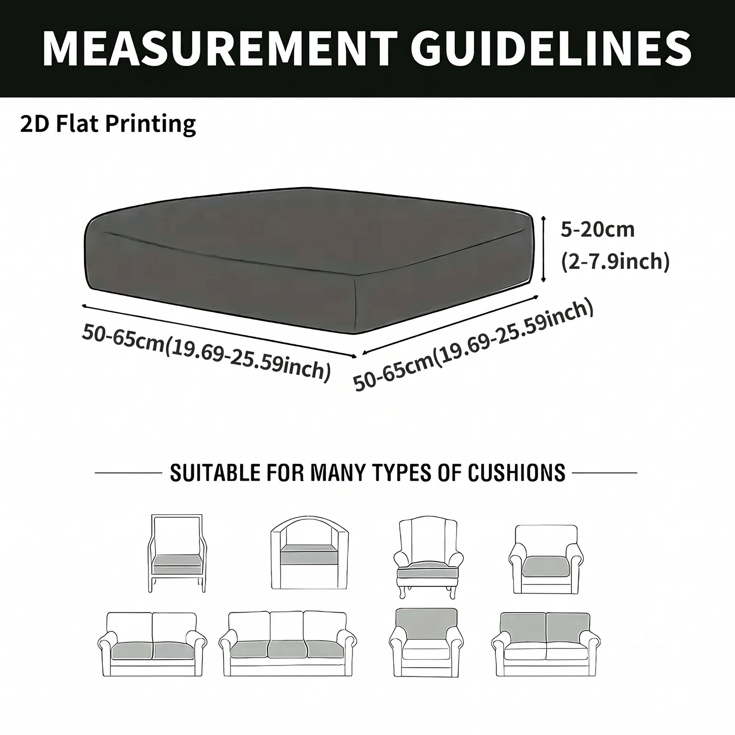πͺ Stretch Sofa Cushion Covers Set (4 / 8 / 12 PCS) π₯
