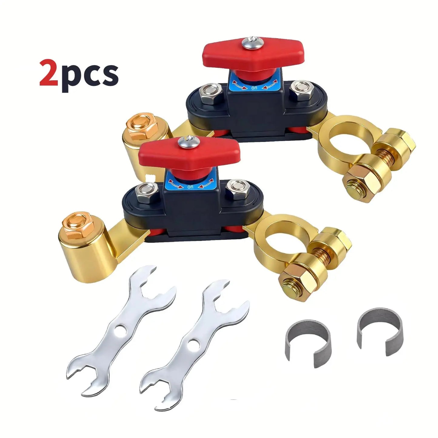 The second half-price offer 💥Car Battery Disconnect Switch - Pure Copper High Conductivity