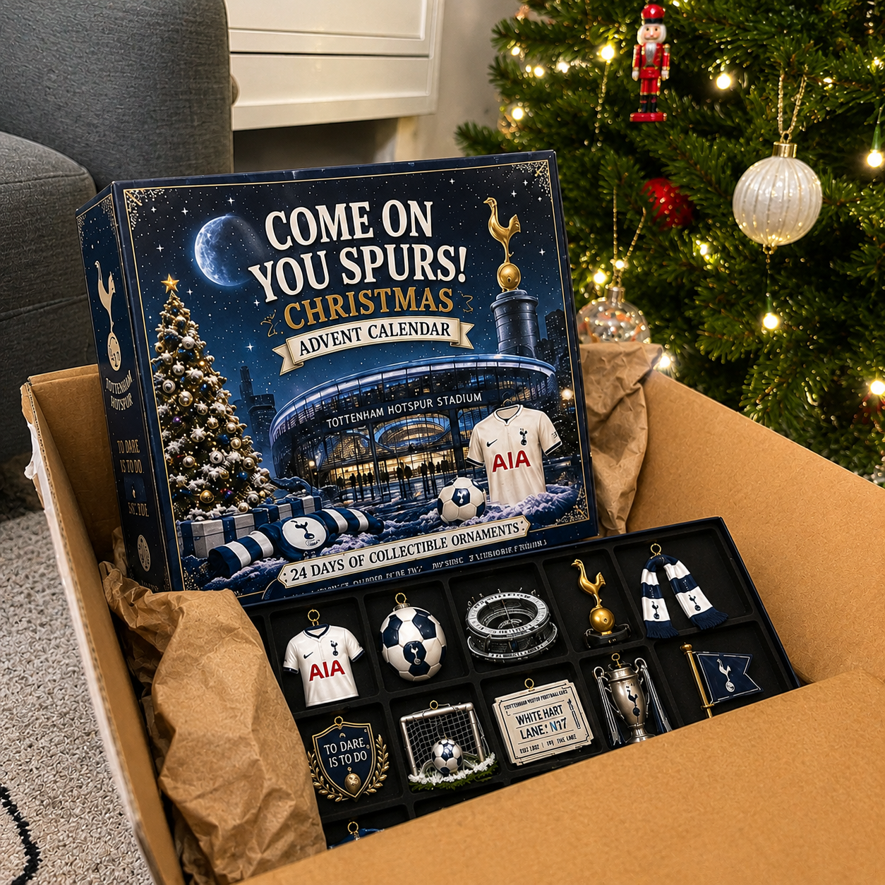 ๐ Come On You Spurs! Football Christmas Advent Calendar