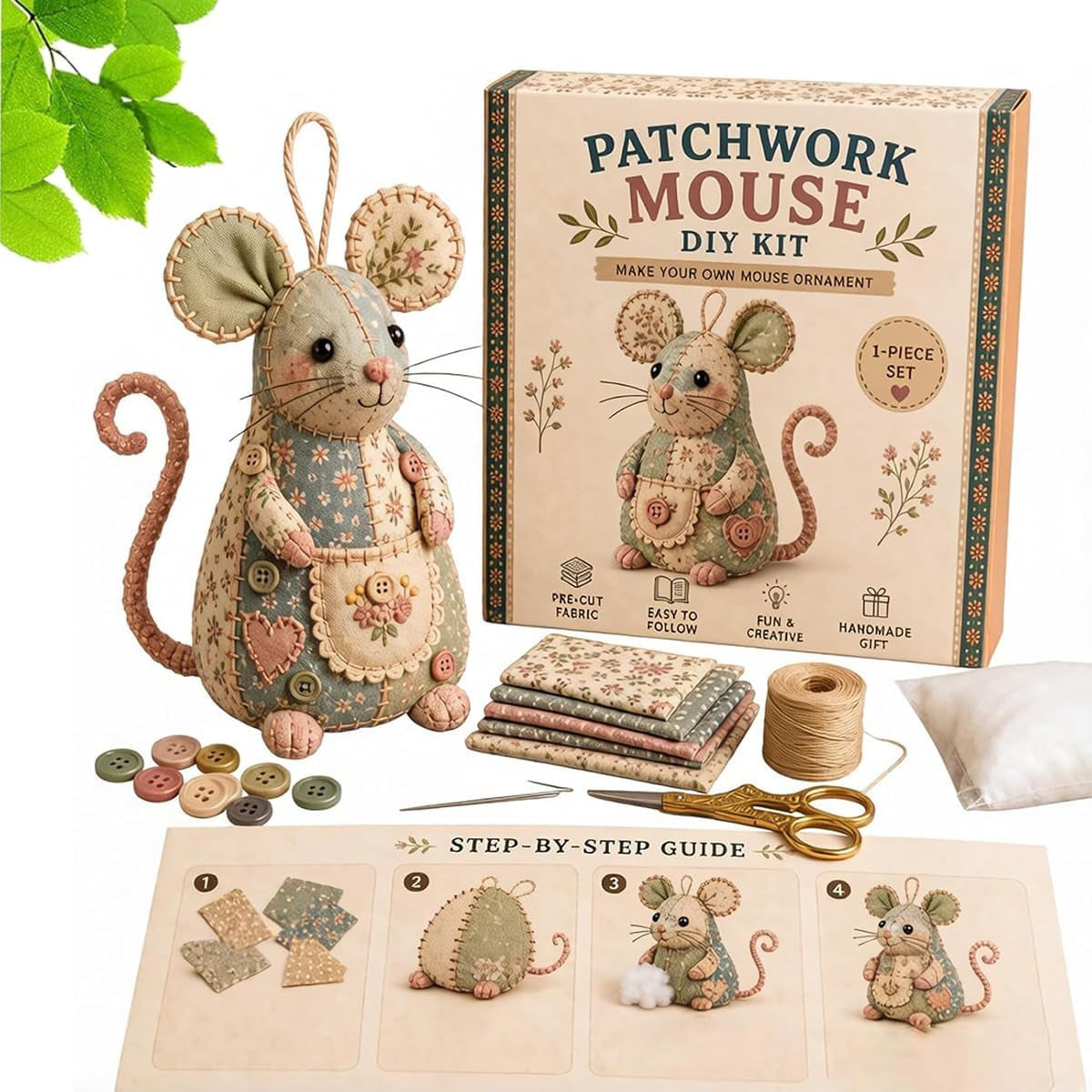 π₯2026 Hot Sale - ππ§΅ Patchwork Mouse DIY Kit