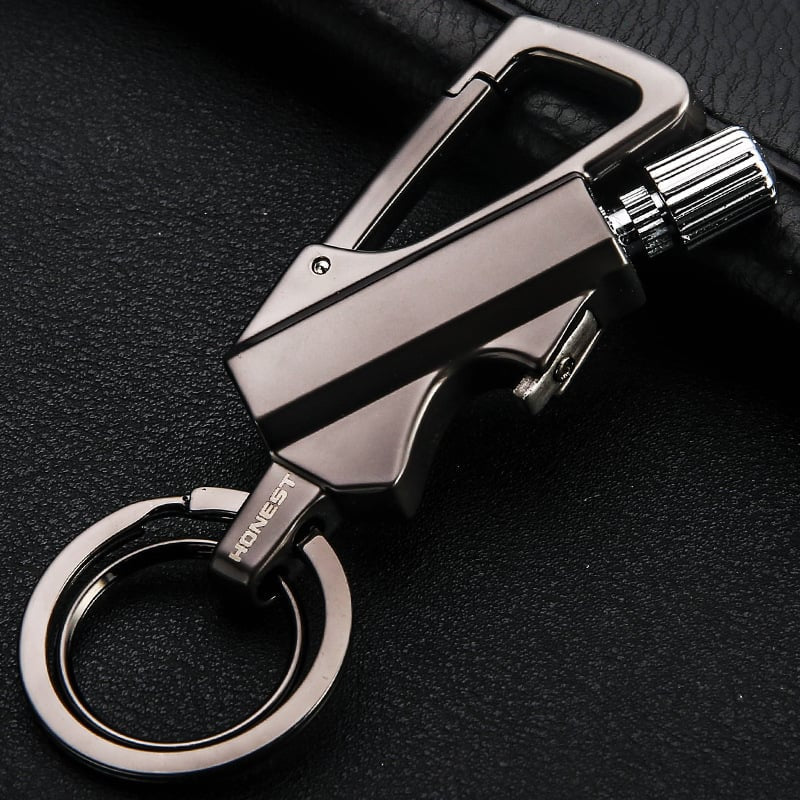 3-in-1 Match & Carabiner Keychain