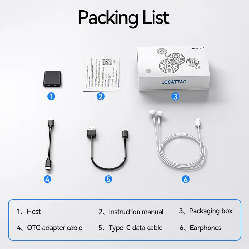Mini Magnetic Voice Recorder One-Touch Recordingš
