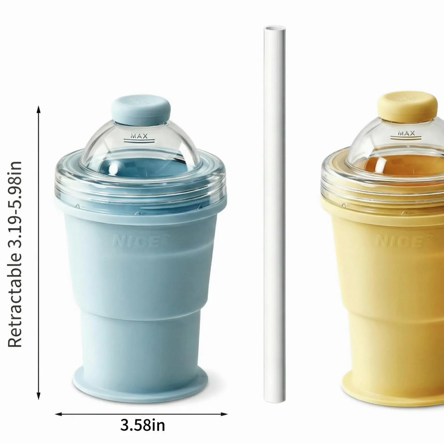π§ Buy 1 Get 1 Free! Folding Ice Hockey Cup β Portable Silicone Whiskey Ice Sphere Maker & Drink Cup πΉ