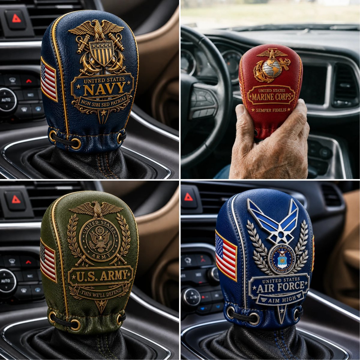 🇺🇸 Last Day Promo: 49% OFF 🎖️Military Tribute Gear Shift Cover Collection