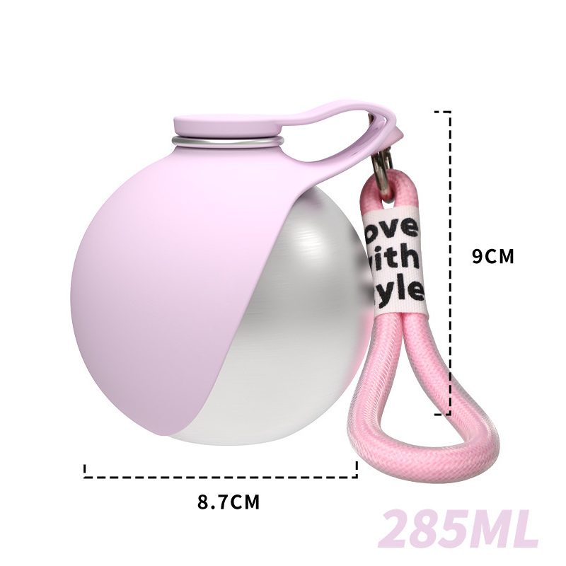 🐕 Foldable Dog Water Bottle with Built-in Bowl – Leak-Proof Portable Pet Water Dispenser for Walking, Hiking & Travel, 550ml BPA-Free 🌿✨