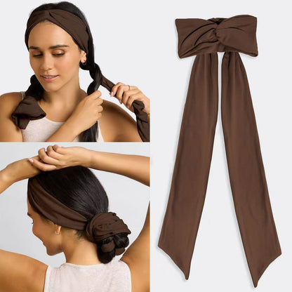 Terracotta Set & Flow Active Curling Headband