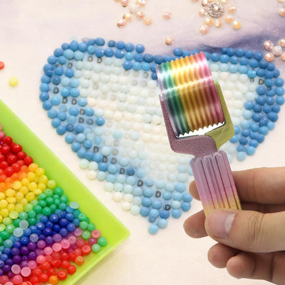 💎 3D Printed Diamond Painting Pressure Roller – Handmade DIY Diamond Art Fixer Tool ✨
