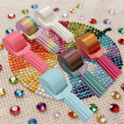 💎 3D Printed Diamond Painting Pressure Roller – Handmade DIY Diamond Art Fixer Tool ✨