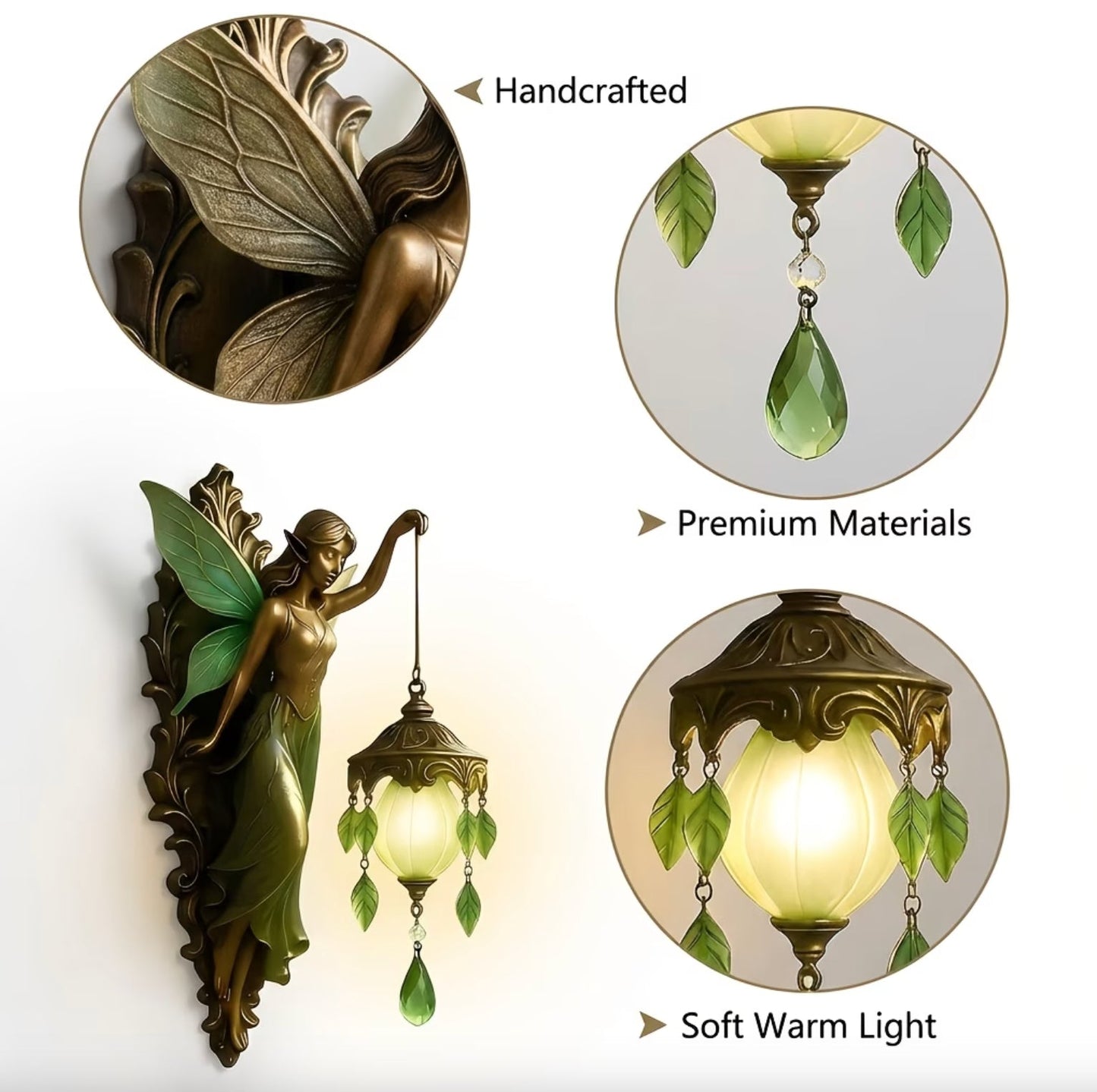 🧚‍♂️Magical Fairy Lamp Wall Accent