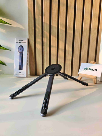 🎉50% KORTING!📱4-in-1 Multifunctionele Magnetische Apparaatstandaard: Aluminiumlegering – Draagbaar, Verstelbaar & Stabiel Voor Telefoon/Tablet/Laptop!