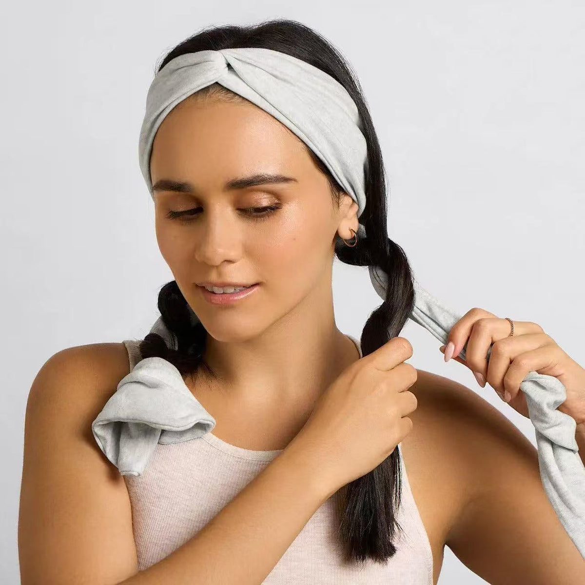 Terracotta Set & Flow Active Curling Headband