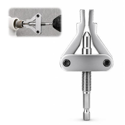 🔩Universal Drill-Powered Broken Pipe Extractor – 1/2" 3/4" 1" Rusted Thread Remover Tool