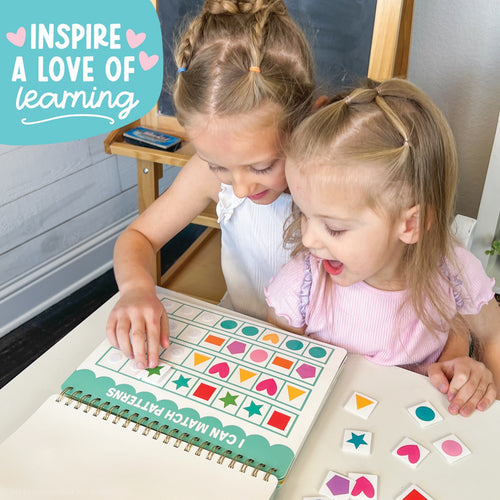 My First Busy Book - 100% Pre-Assembled Toddler Learning Binder | 14-in-1 Interactive Preschool Readiness Activities