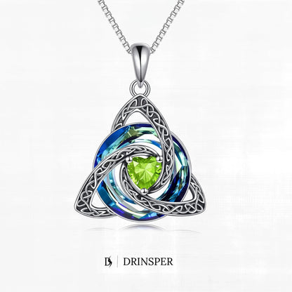 🛡️ Celtic Birthstone Shield: Wear Your Protection & Story ✨