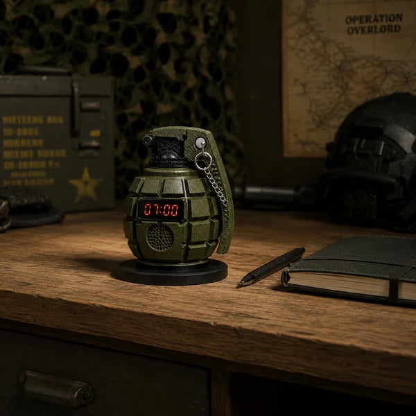 Grenade Alarm Clock
