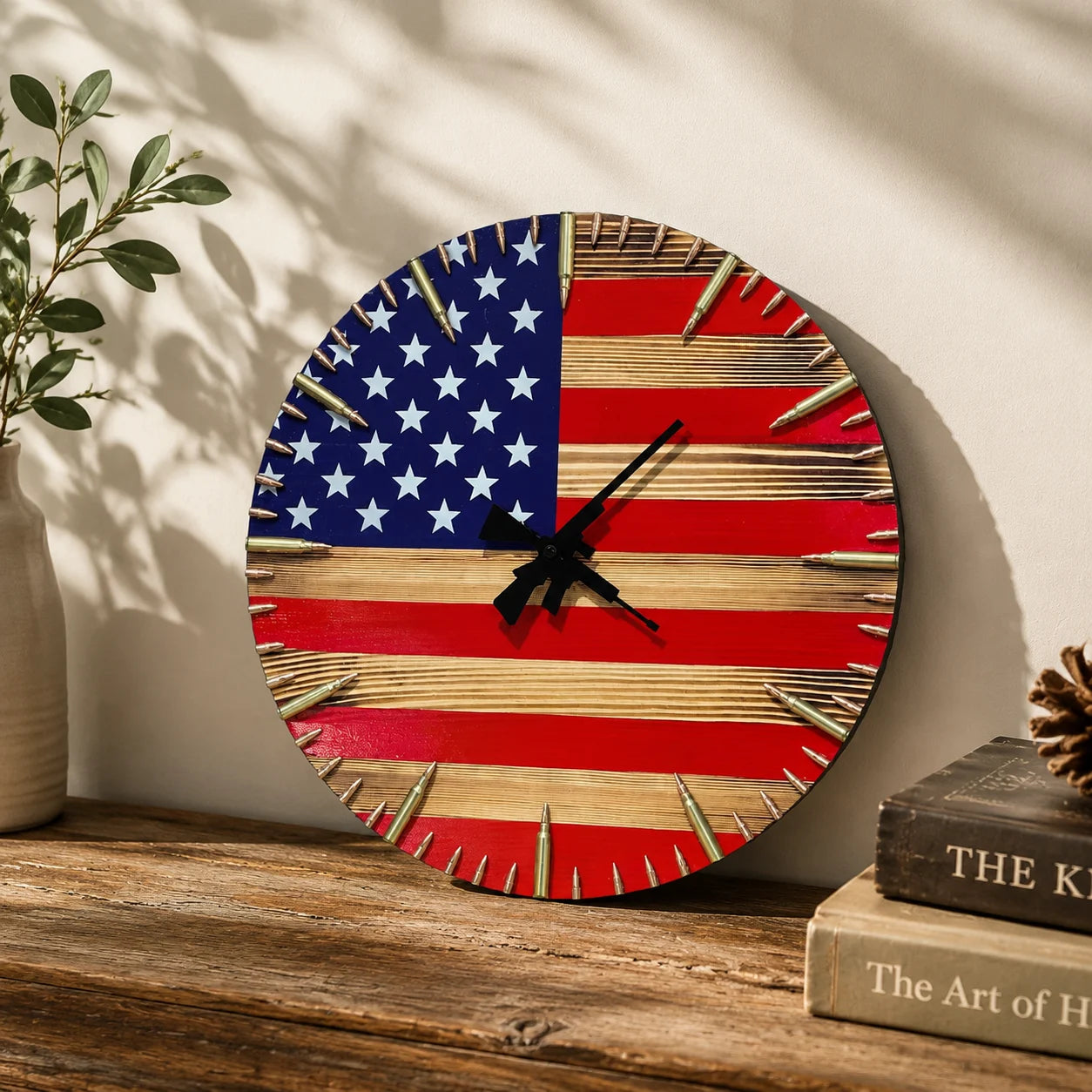 🔥100% Handmade America 250™ Heritage Clock - BUY 2 FREE SHIPPING