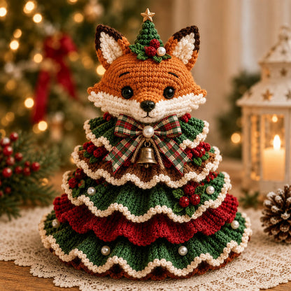 🔥LAST DAY 49% OFF - 🎄Crochet Animal Christmas Tree DIY Kit – Stitch a Little Christmas Magic