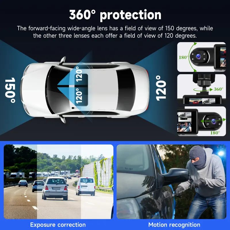 🎁LAST DAY 50% OFF🔥Full View Car Dashcam System