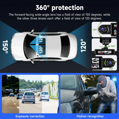 🎁LAST DAY 50% OFF🔥Full View Car Dashcam System