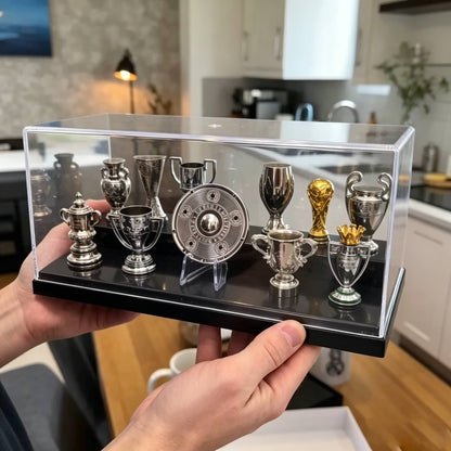 🏆Mini Soccer Trophy Set: The Ultimate Collector's Display
