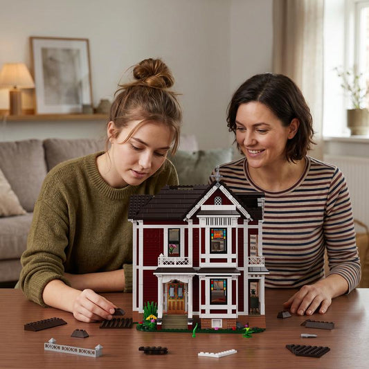 Fantasy Cottage Architectural Model Kit - Magical Storybook Home Collectible Display Decor Gift