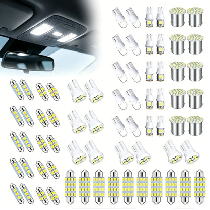 🔥Hot Sale 49% off🌟70 & 42 Pcs Interior Car Light Kit