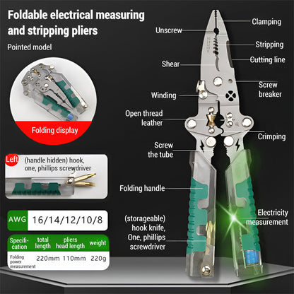 🛠️8-in-1 Multi-Tool | Heavy Duty Stripper | CNC Precision | Pocket Workstation⚡