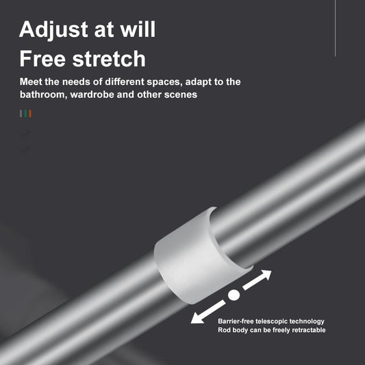 🏅Drill-Free Adjustable Rod