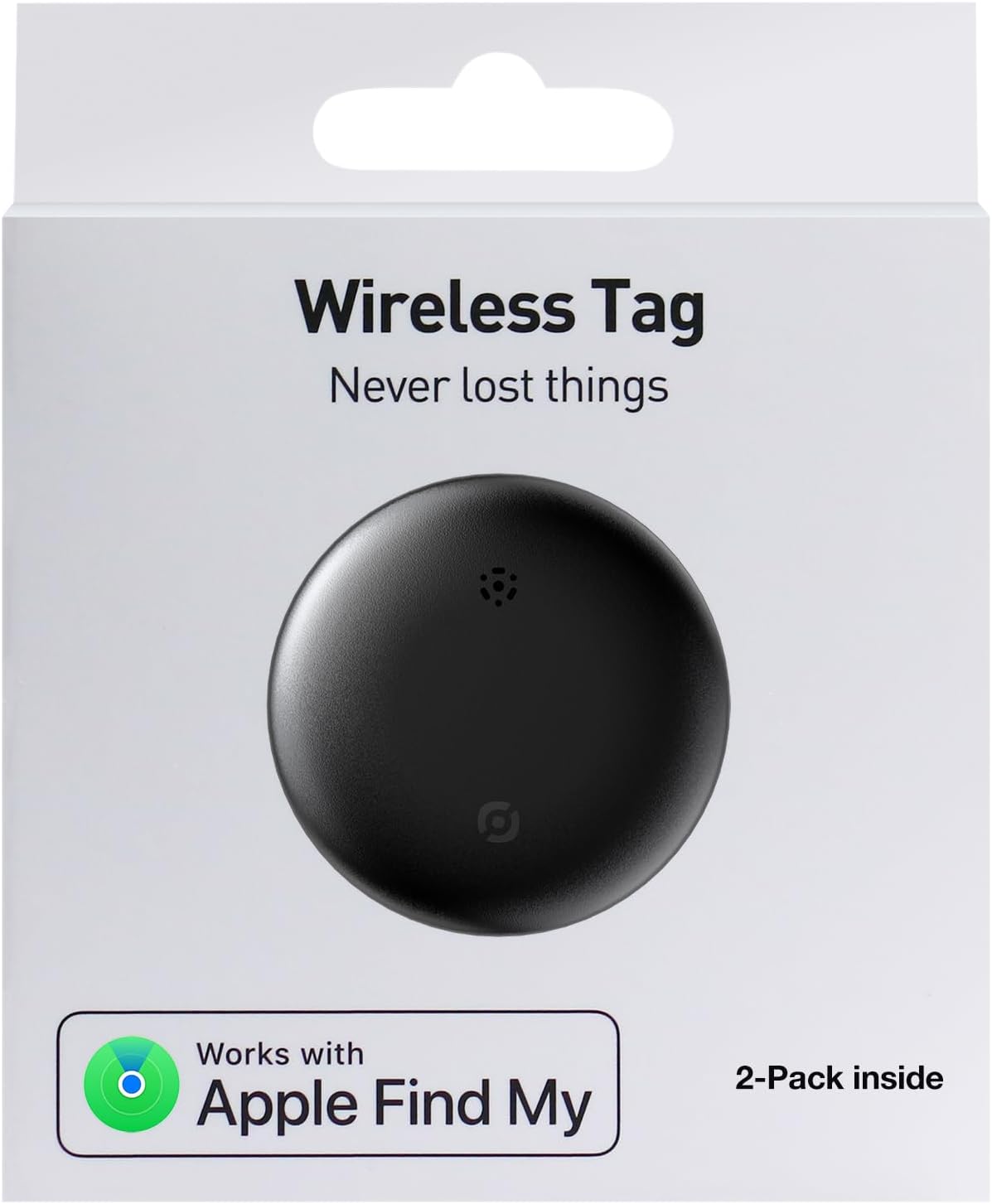 2-Pack AnyTrack Pro Works with Apple Find My (iOS Only) for Worldwide Tracking