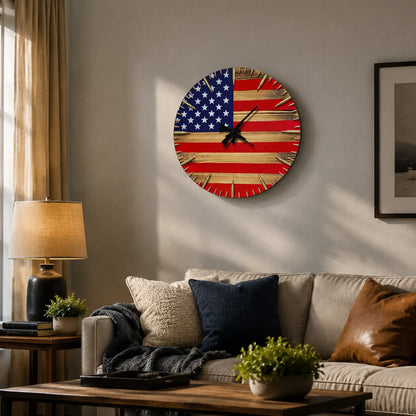 🔥100% Handmade America 250™ Heritage Clock - BUY 2 FREE SHIPPING