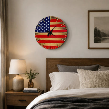 🔥100% Handmade America 250™ Heritage Clock - BUY 2 FREE SHIPPING