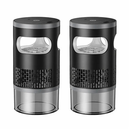 Indoor Insect Trap with Light and Suction Non Zapper Flying Bug Catcher for Mosquitoes Fruit Flies Gnats and Moths