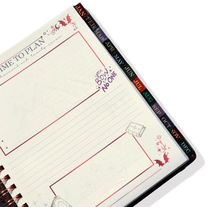 Officially Licensed ACOTAR Velaris 2027 Weekly Planner | Sarah J. Maas Night Court Hardcover Personal Organizer with Iridescent Foil & Stickers