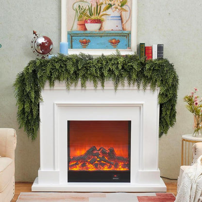 💥6 FT Artificial  Cypress Rattan – Winter Greenery
