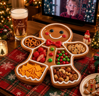 🔥 BUY 2 GET 1 FREE & FREE SHIPPING🎄 Christmas Snack Serving Tray