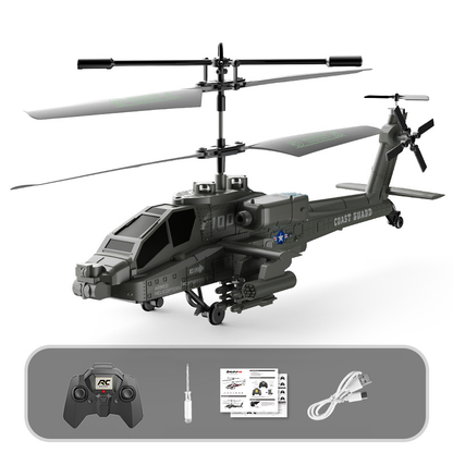 🚁Amewi Apache AH-64 Helicopter Coaxial 3.5CH RTF