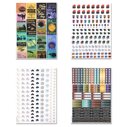 Waiting for the Night 2027 Gothic Weekly Planner & Grimoire Organizer (9''x7'')
