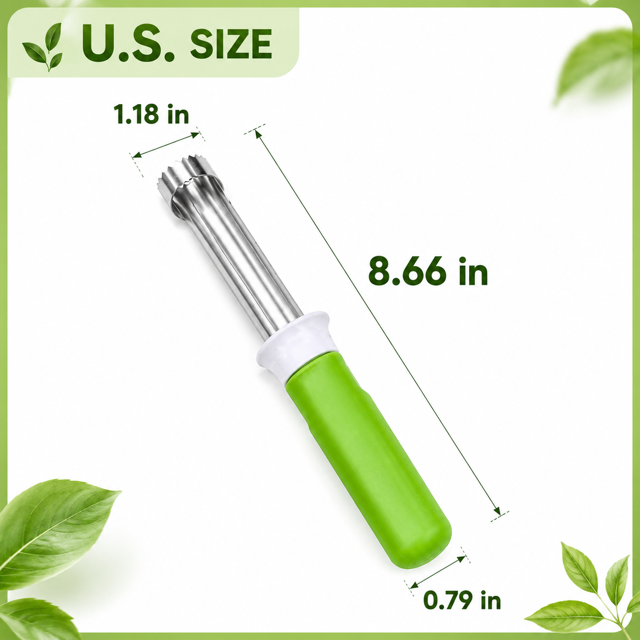 🍎 2-in-1 Retractable Fruit Corer & Peeler