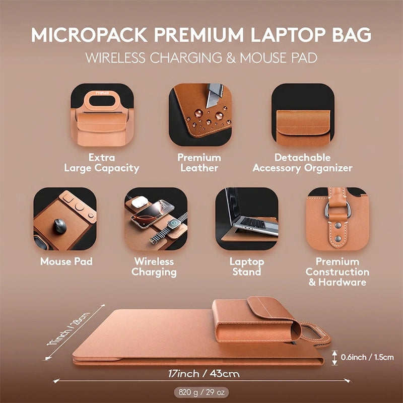 💻New Premium Wireless Charging Laptop Bag