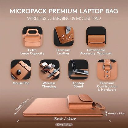 💻New Premium Wireless Charging Laptop Bag