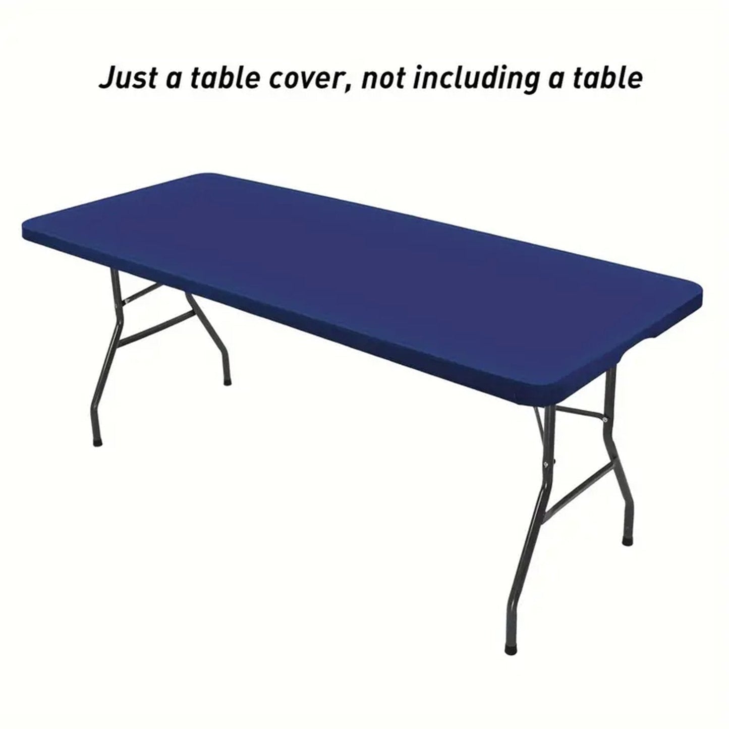 Pack Stretch Fabric Table Top Cap Cover, fits 4ft/6ft/8ft Tables