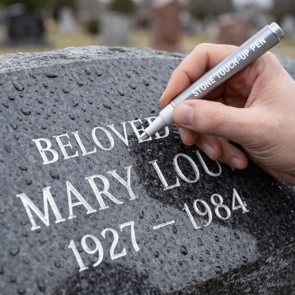 💐Golden Grave Marker Pen, Restore Faded Tombstone Inscriptions（BUY 1 GET 1 FREE！)