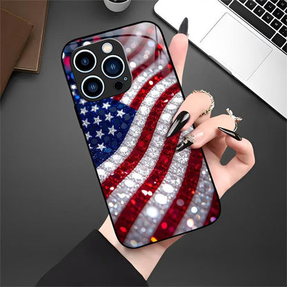 Patriotic American Flag Slim Protective Case for iPhone & Samsung Galaxy