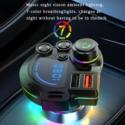 🚗🎵PD 30W Type-C Car Charger & Bluetooth 5.3 FM Transmitter